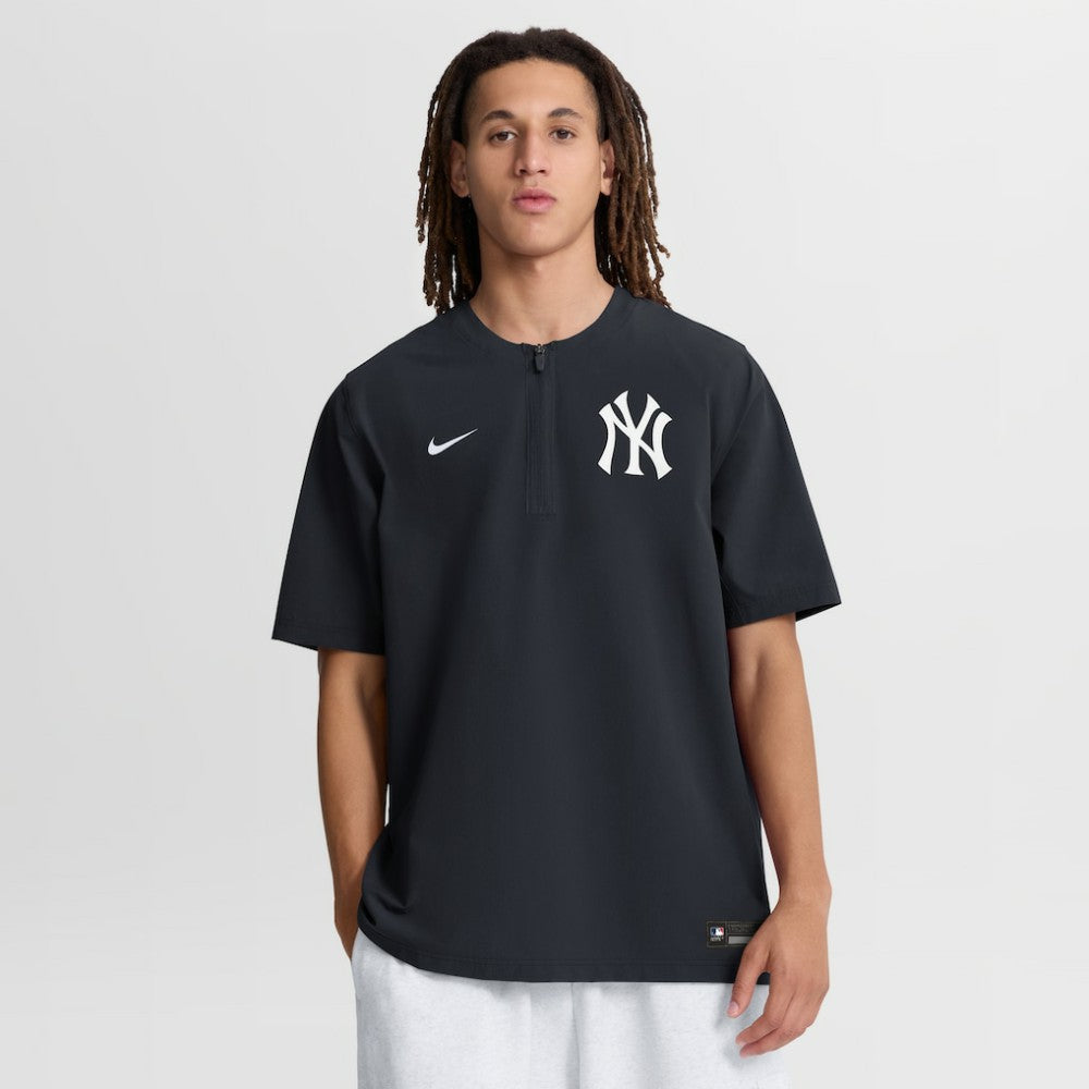 MLB New York Yankees Nike Authentic Collection Dri-FIT Quarter-Zip Windshirt