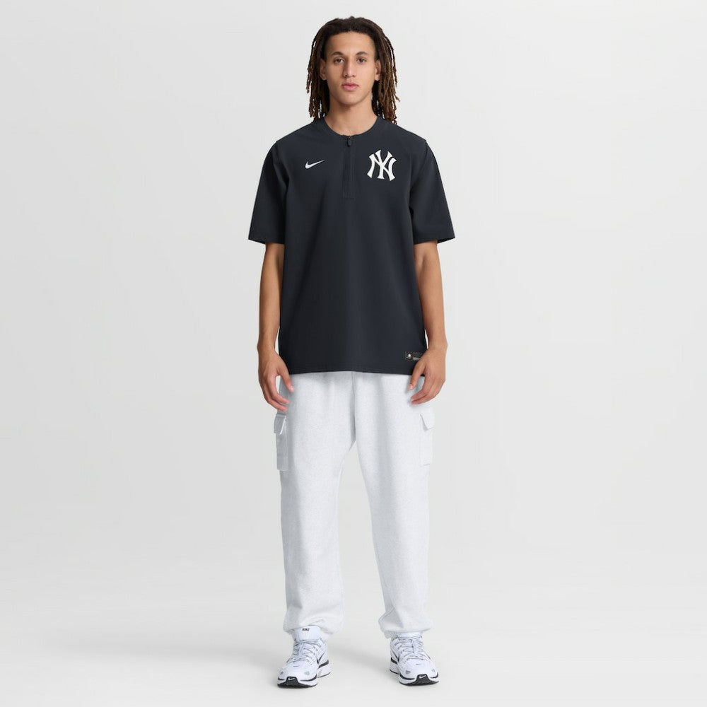 MLB New York Yankees Nike Authentic Collection Dri-FIT Quarter-Zip Windshirt