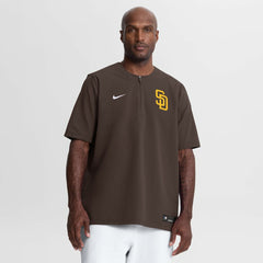 MLB San Diego Padres Nike Authentic Collection Dri-FIT Quarter-Zip Windshirt