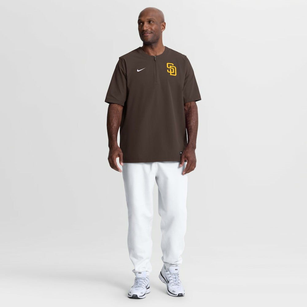 MLB San Diego Padres Nike Authentic Collection Dri-FIT Quarter-Zip Windshirt