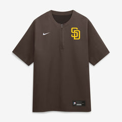 MLB San Diego Padres Nike Authentic Collection Dri-FIT Quarter-Zip Windshirt