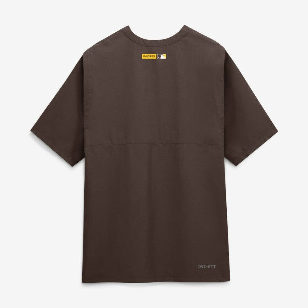 MLB San Diego Padres Nike Authentic Collection Dri-FIT Quarter-Zip Windshirt