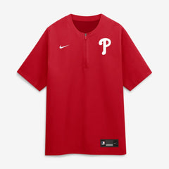 MLB Philadelphia Phillies Nike Authentic Collection Dri-FIT Quarter-Zip Windshirt