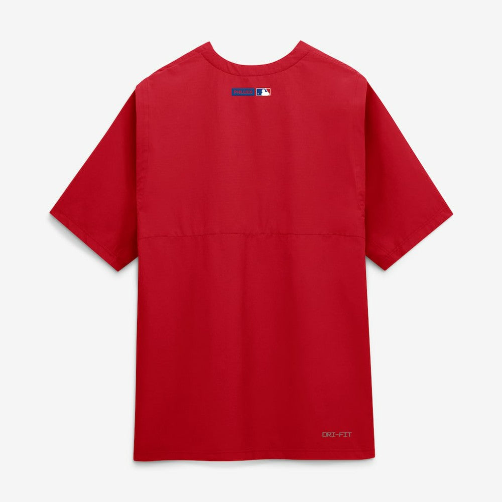 MLB Philadelphia Phillies Nike Authentic Collection Dri-FIT Quarter-Zip Windshirt