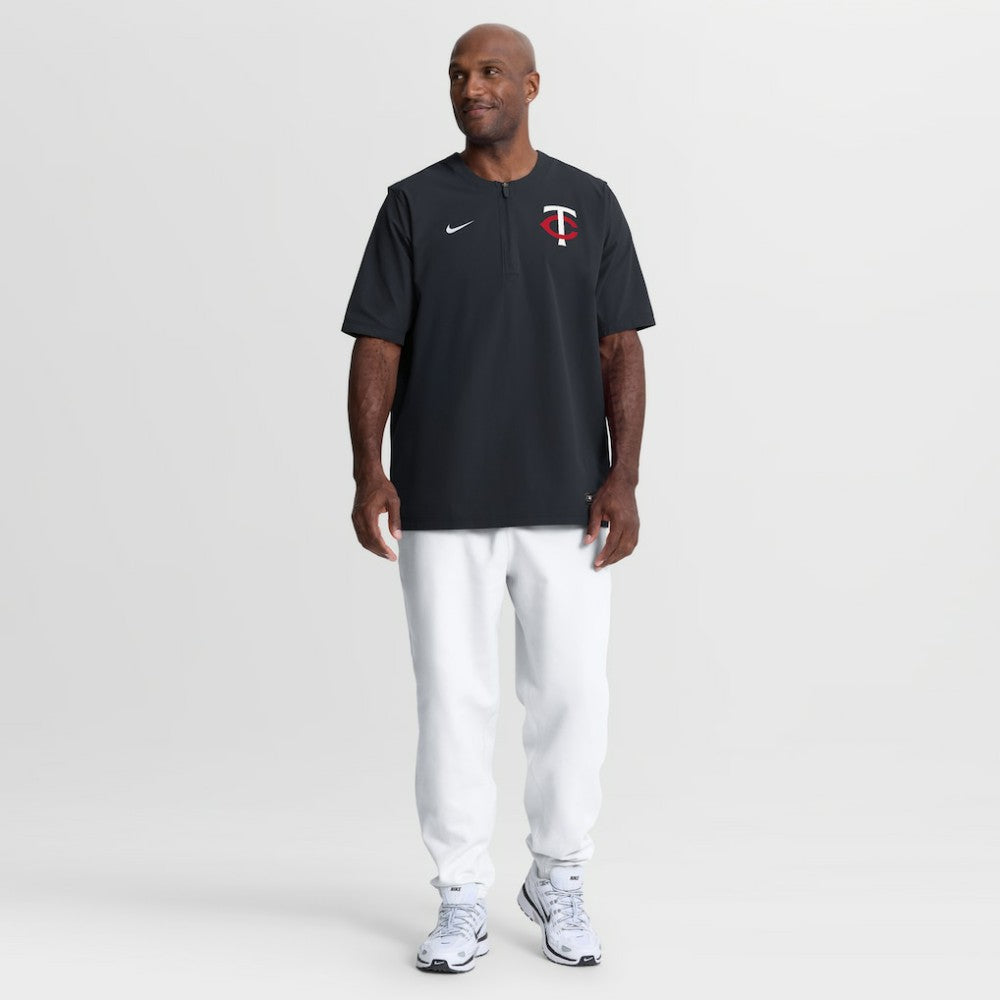 MLB Minnesota Twins Nike Authentic Collection Dri-FIT Quarter-Zip Windshirt