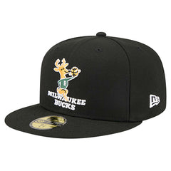 NBA Milwaukee Bucks Core Logo 59FIFTY Fitted Hat