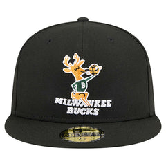 NBA Milwaukee Bucks Core Logo 59FIFTY Fitted Hat