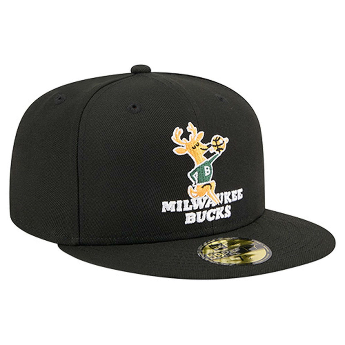NBA Milwaukee Bucks Core Logo 59FIFTY Fitted Hat