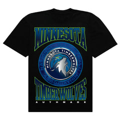 NBA Minnesota Timberwolves Authmade Vintage Metal Premium Heavyweight T-Shirt