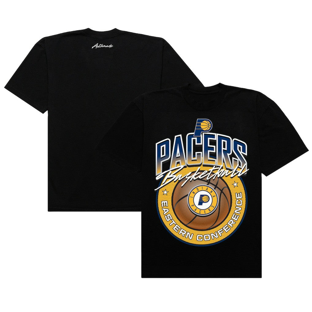 NBA Indiana Pacers Authmade Basketball Mesh Premium T-Shirt