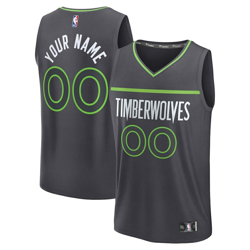 NBA Minnesota Timberwolves Fastbreak Custom Jersey