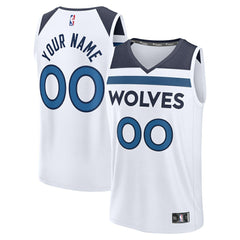 NBA Minnesota Timberwolves Fastbreak Custom Jersey