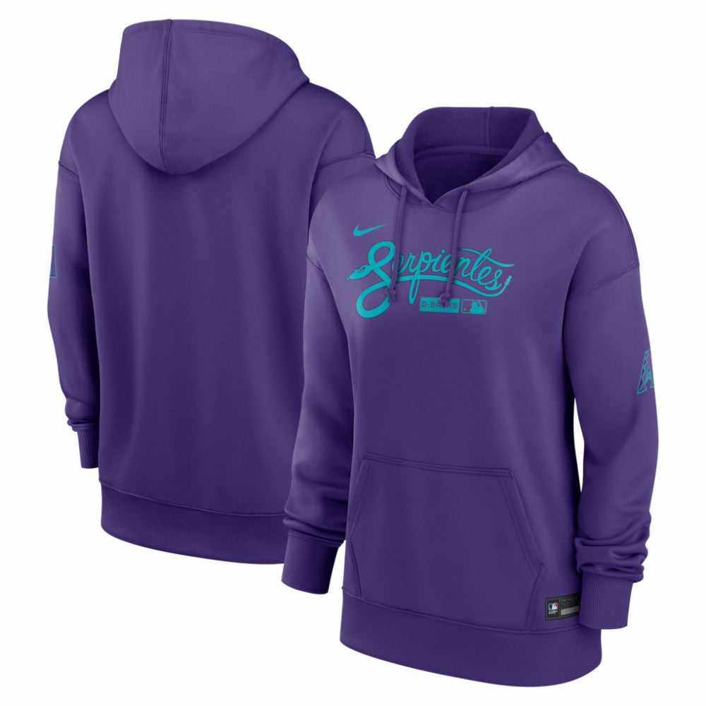 MLB Arizona Diamondbacks Nike Women's Authentic Collection City Connect Therma Hoodie