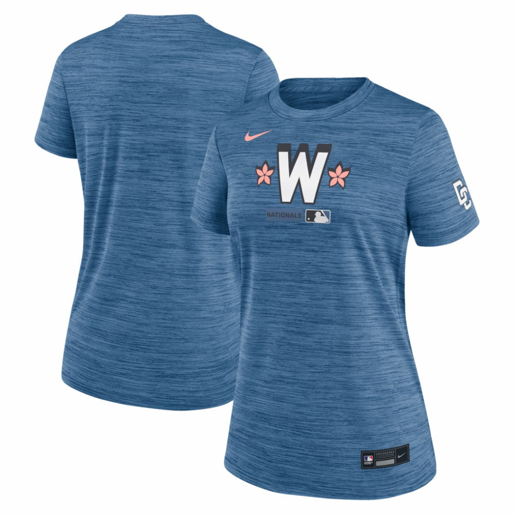 MLB Washington Nationals Nike Women's Authentic Collection City Connect Velocity Dri-FIT T-Shirt