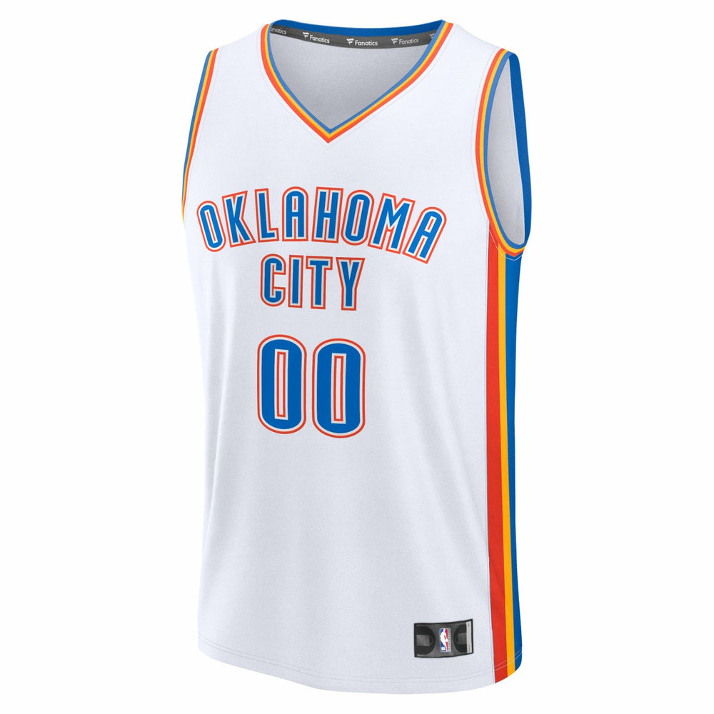 NBA Oklahoma City Thunder Fast Break Custom Jersey