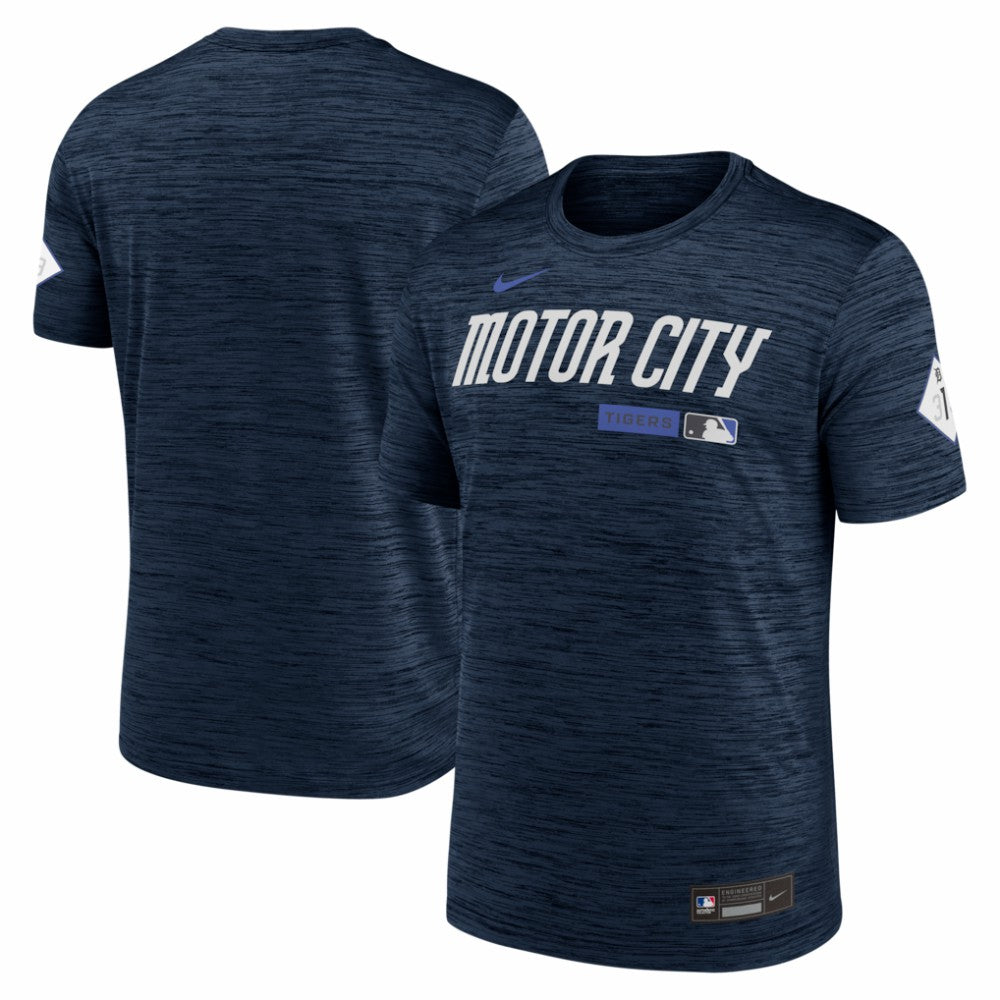 MLB Detroit Tigers Nike Authentic Collection City Connect Velocity Dri-FIT T-Shirt