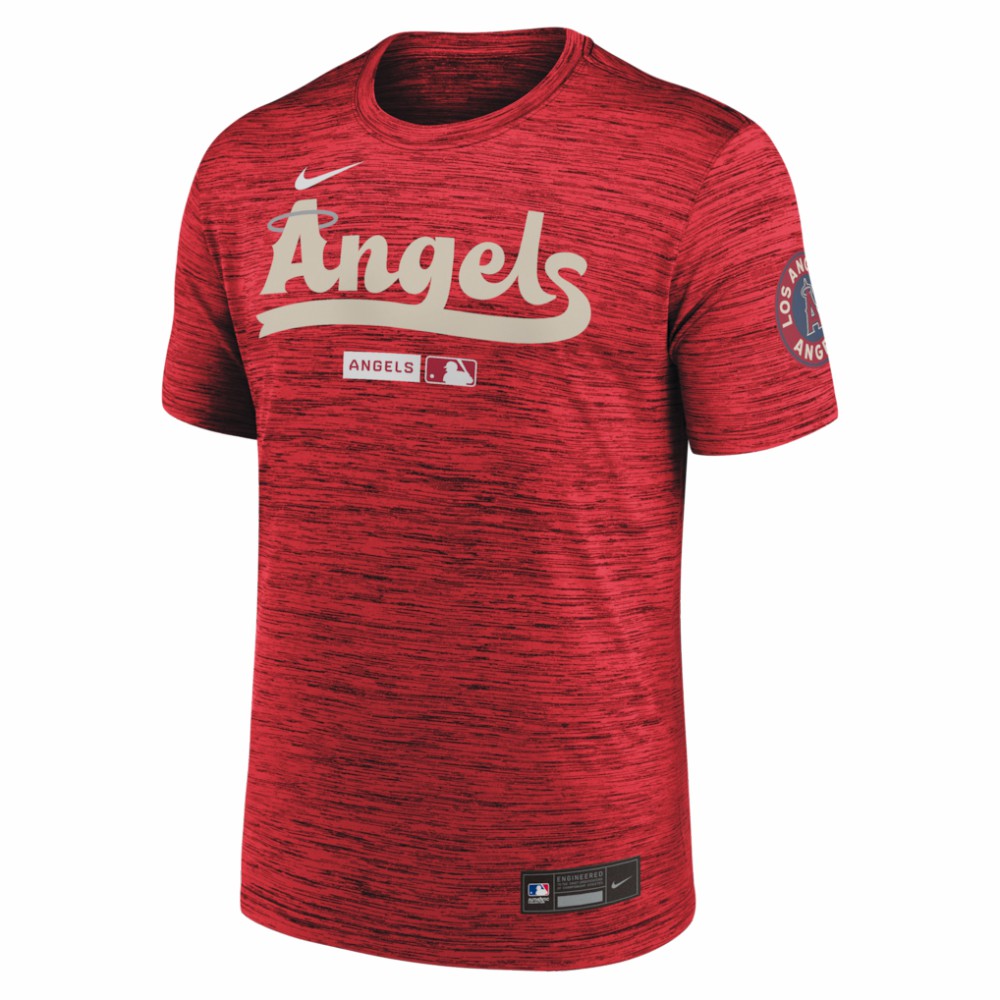 MLB Los Angeles Angels Nike Authentic Collection City Connect Velocity Dri-FIT T-Shirt