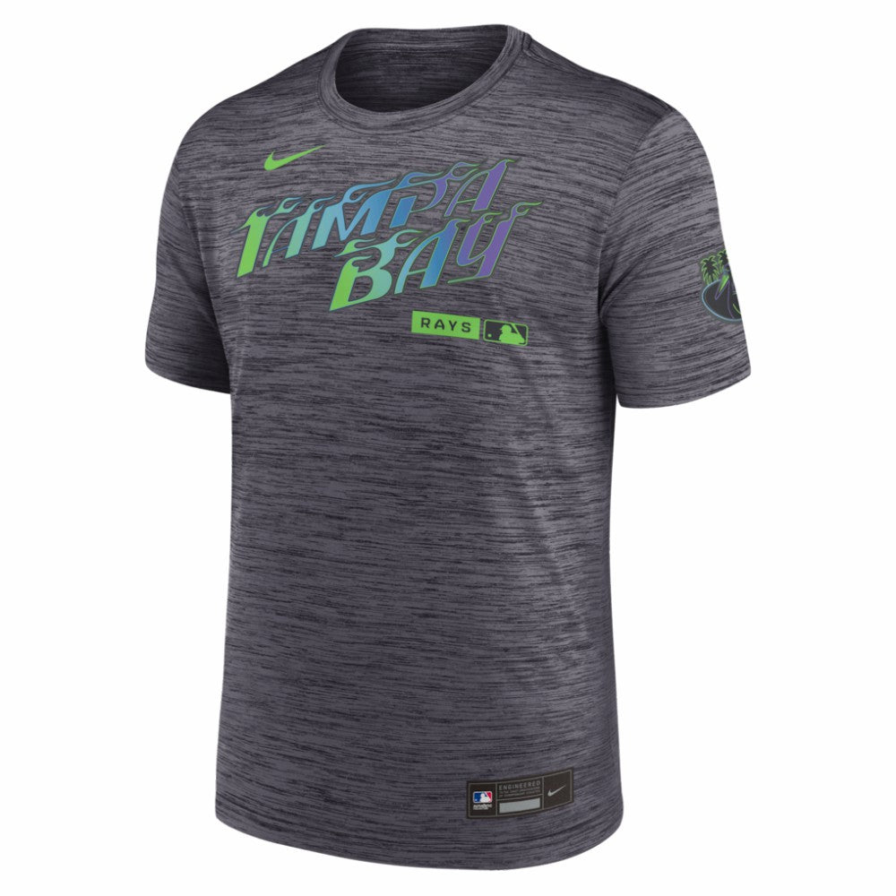 MLB Tampa Bay Rays Nike Authentic Collection City Connect Velocity Dri-FIT T-Shirt