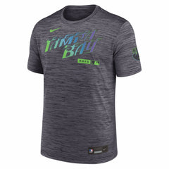 MLB Tampa Bay Rays Nike Authentic Collection City Connect Velocity Dri-FIT T-Shirt