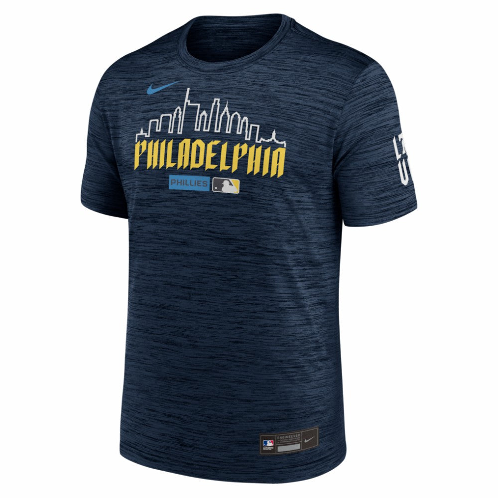 MLB Philadelphia Phillies Nike Authentic Collection City Connect Velocity Dri-FIT T-Shirt