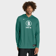 MLB Boston Red Sox Nike City Connect Dri-FIT Long Sleeve Hooded T-Shirt