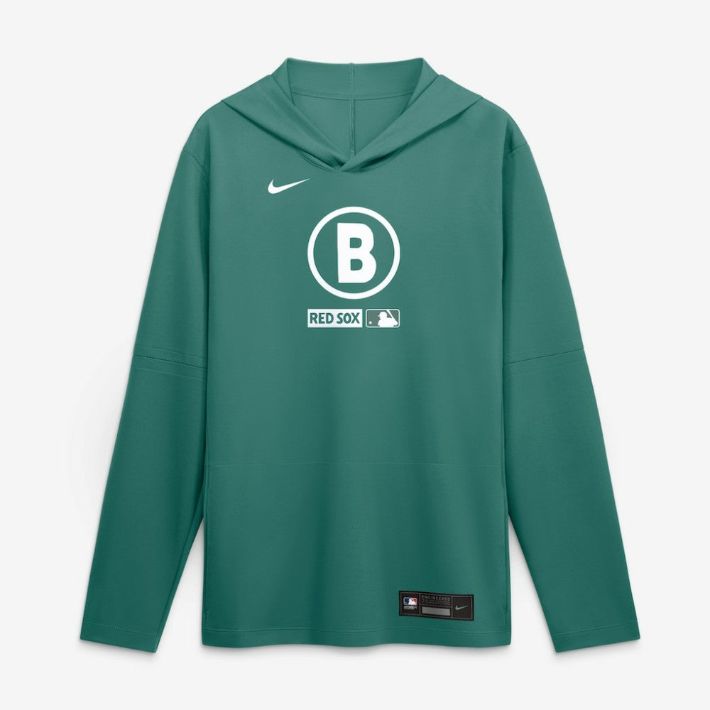 MLB Boston Red Sox Nike City Connect Dri-FIT Long Sleeve Hooded T-Shirt