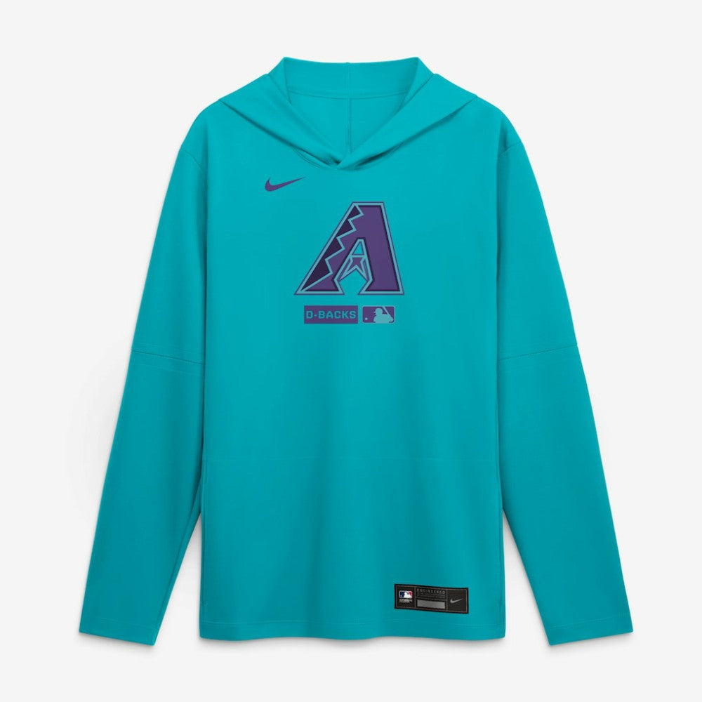 MLB Arizona Diamondbacks Nike City Connect Dri-FIT Long Sleeve Hooded T-Shirt