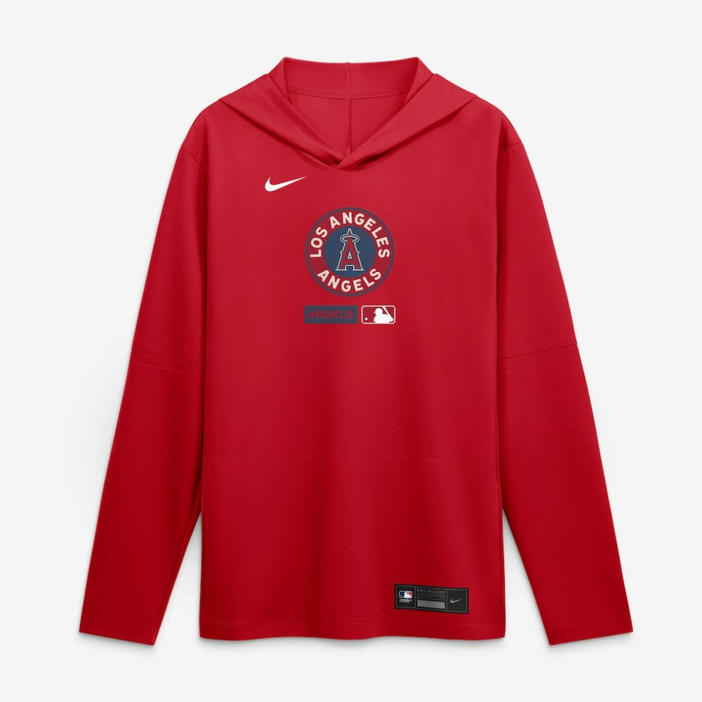 MLB Los Angeles Angels Nike City Connect Dri-FIT Long Sleeve Hooded T-Shirt