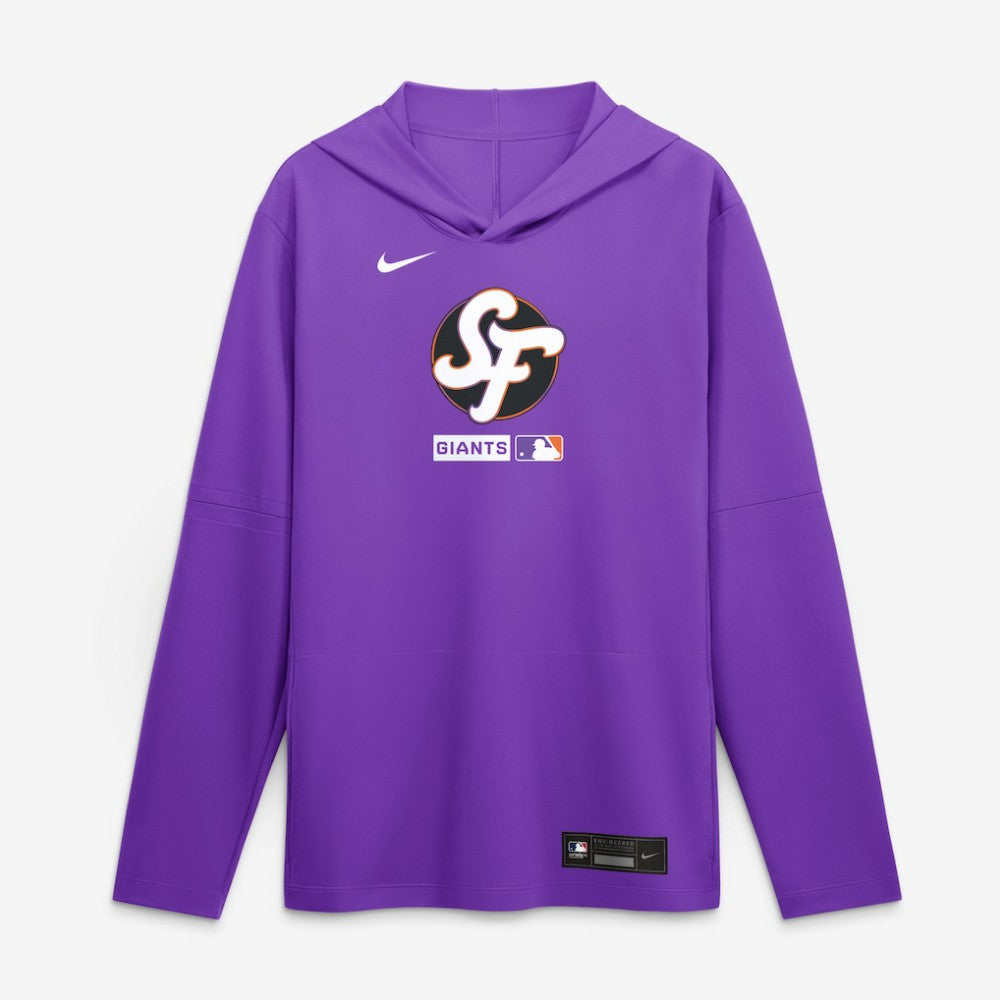 MLB San Francisco Giants Nike City Connect Dri-FIT Long Sleeve Hooded T-Shirt