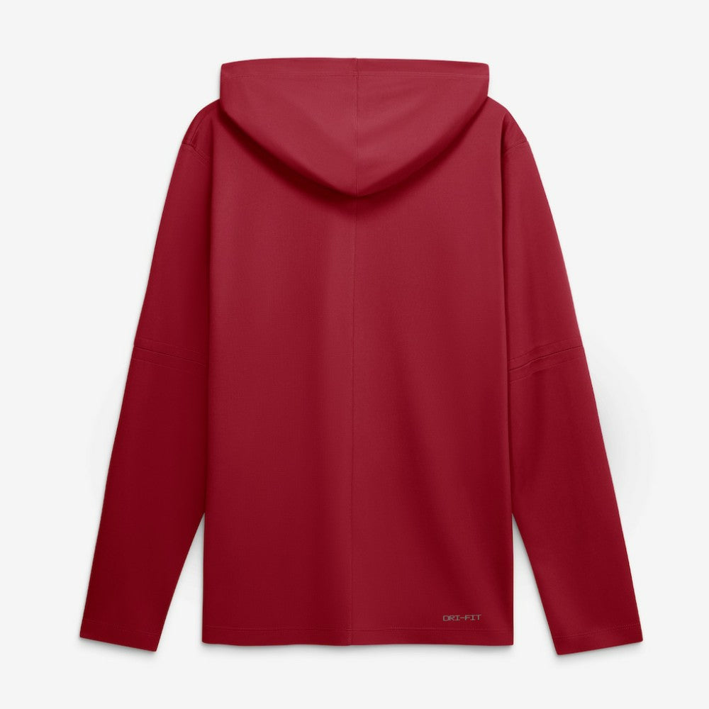 MLB Cleveland Guardians Nike City Connect Dri-FIT Long Sleeve Hooded T-Shirt