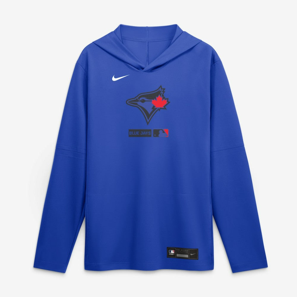 MLB Toronto Blue Jays Nike City Connect Dri-FIT Long Sleeve Hooded T-Shirt