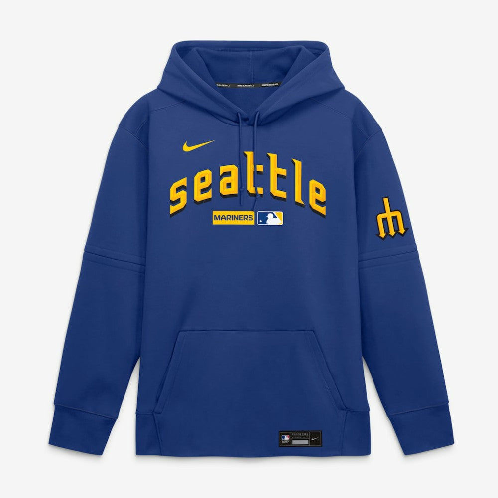MLB Seattle Mariners Nike Authentic Collection City Connect Therma-FIT Hoodie