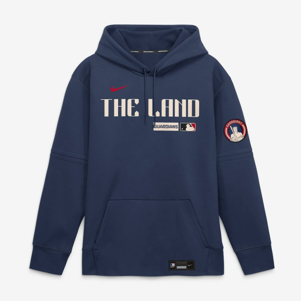 MLB Cleveland Guardians Nike Authentic Collection City Connect Therma-FIT Hoodie