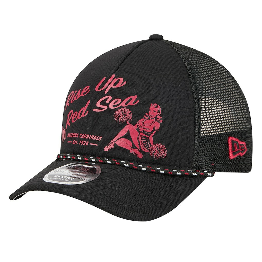Gas Station 9FORTY A-Frame M-Crown Adjustable Trucker Hat - Arizona Cardinals