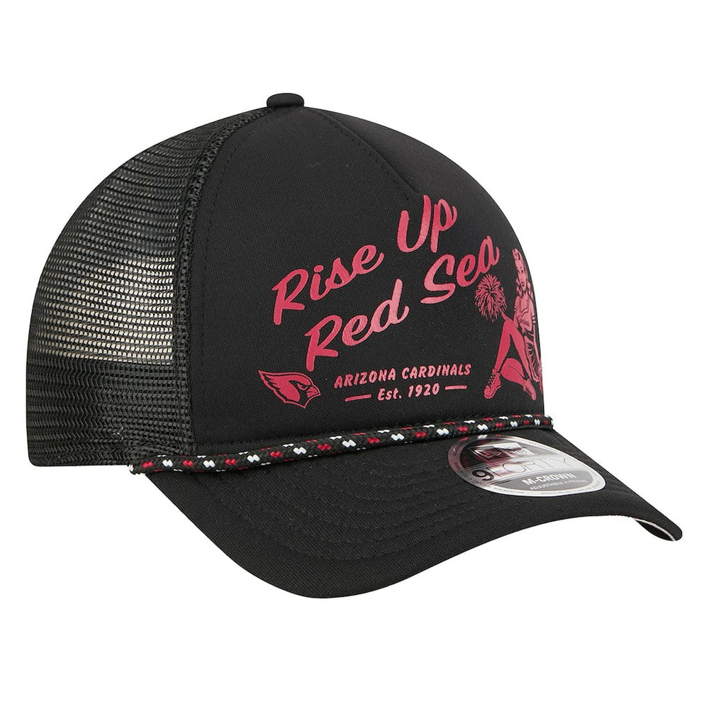 Gas Station 9FORTY A-Frame M-Crown Adjustable Trucker Hat - Arizona Cardinals
