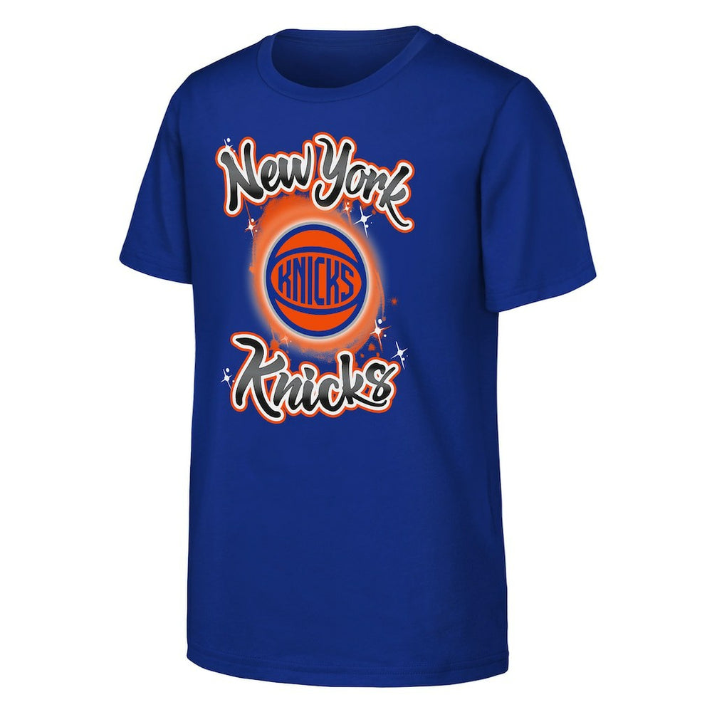 NBA New York Knicks Outerstuff Youth Air Brush T-Shirt