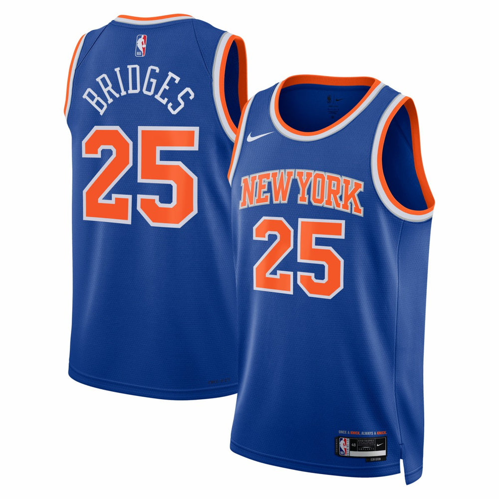 NBA Mikal Bridges New York Knicks Unisex Swingman Jersey