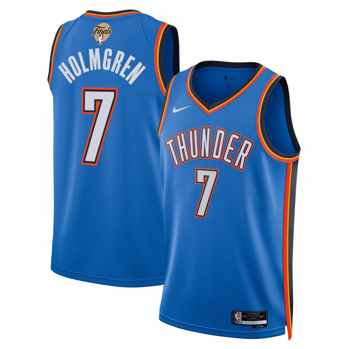 NBA Chet Holmgren Oklahoma City Thunder Unisex 2025 NBA Finals Swingman Jersey