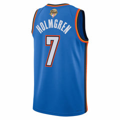 NBA Chet Holmgren Oklahoma City Thunder Unisex 2025 NBA Finals Swingman Jersey