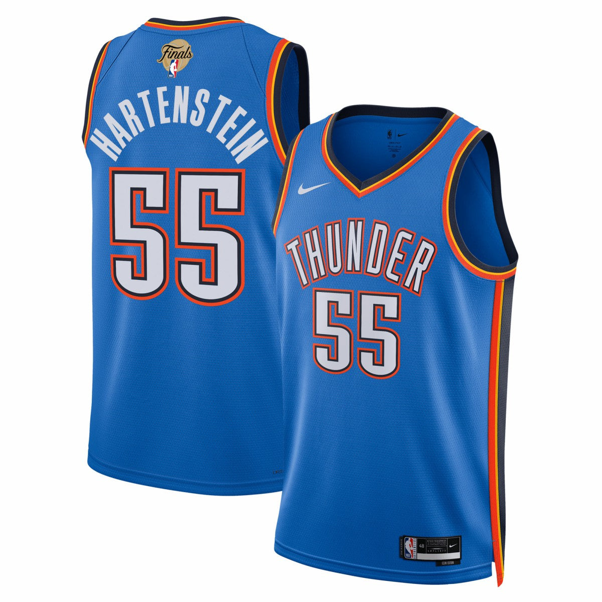 NBA Isaiah Hartenstein Oklahoma City Thunder Unisex 2025 NBA Finals Swingman Jersey