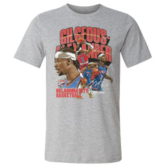 NBA Shai Gilgeous-Alexander Oklahoma City Thunder 500 Level Collage T-Shirt