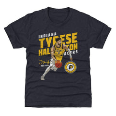 NBA Tyrese Haliburton Indiana Pacers 500 Level Youth Slant T-Shirt