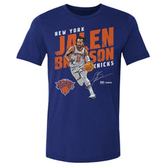 NBA Jalen Brunson New York Knicks 500 Level Slant T-Shirt