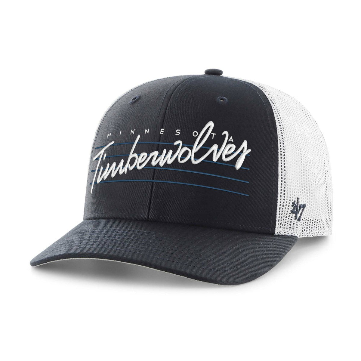 NBA Minnesota Timberwolves '47 Downburst Trucker Adjustable Hat