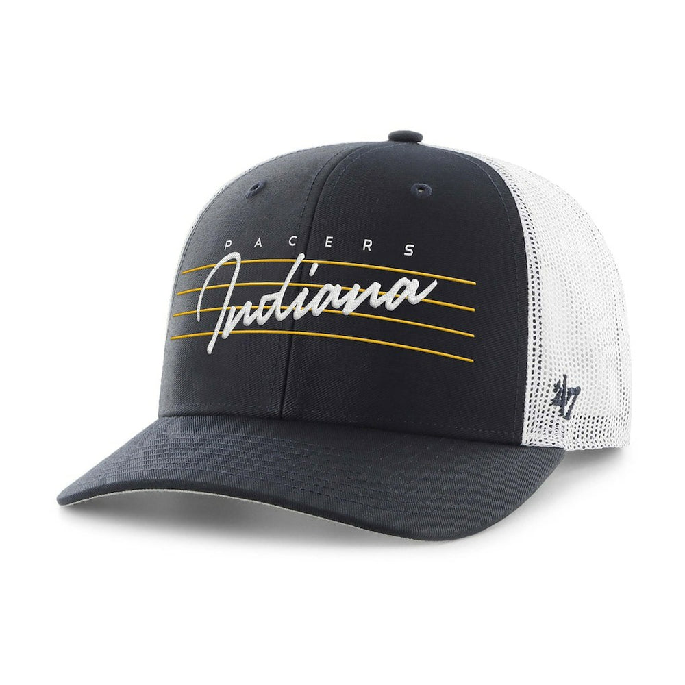 NBA Indiana Pacers '47 Downburst Trucker Adjustable Hat