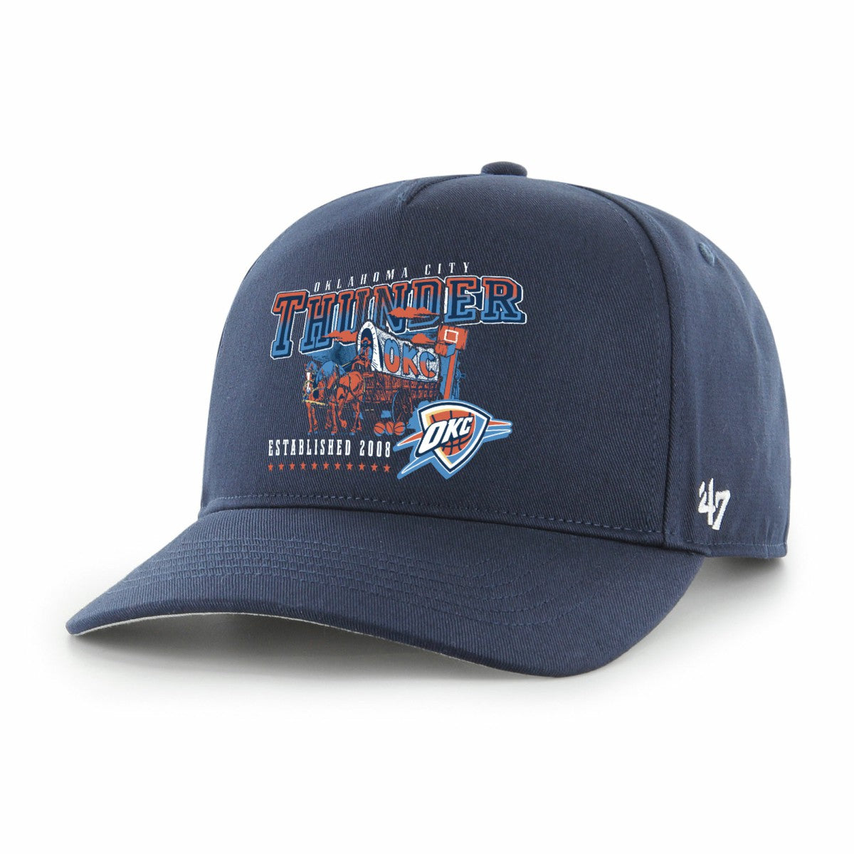 NBA Oklahoma City Thunder '47 Solid Hitch Adjustable Hat