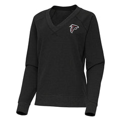 Antigua Women's Varsity Tri-Blend V-Neck Long Sleeve T-Shirt - Atlanta Falcons
