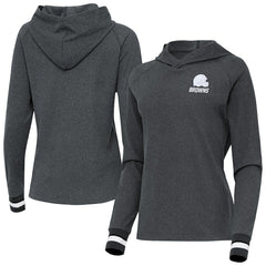 Antigua Women's Trek Raglan Pullover Hoodie - Cleveland Browns