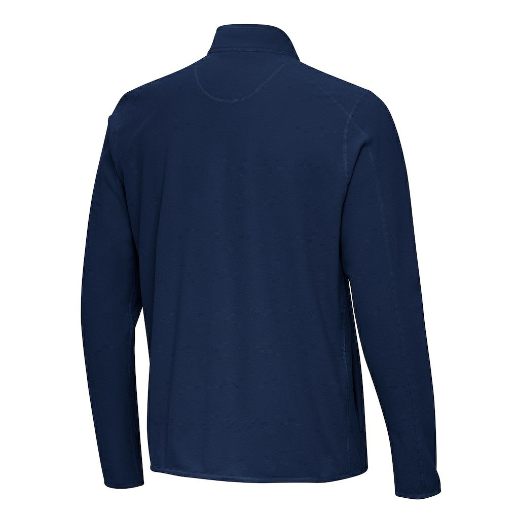 Antigua Step Up Quarter-Zip Pullover - New England Patriots