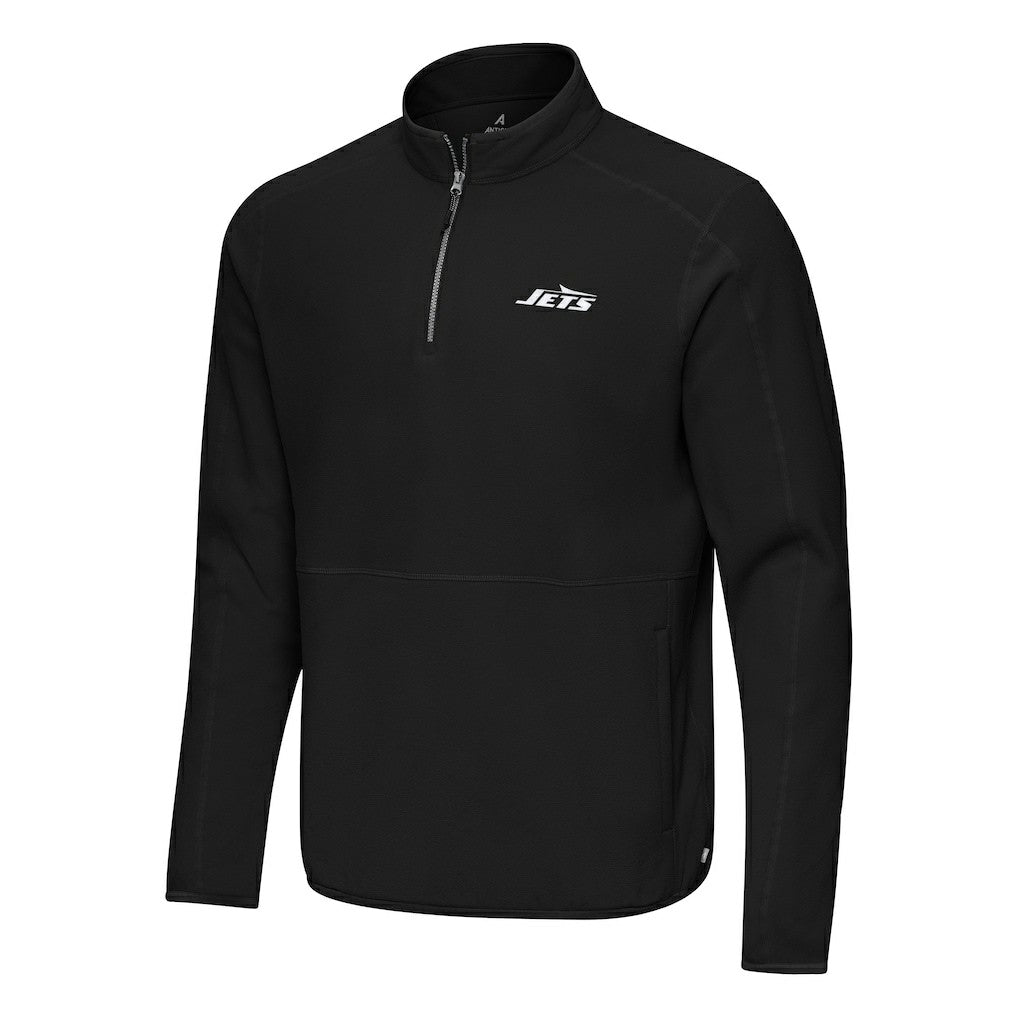 Antigua Step Up Quarter-Zip Pullover - New York Jets